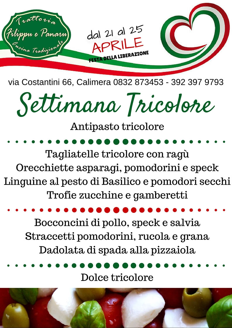 25 aprile trattoria salento